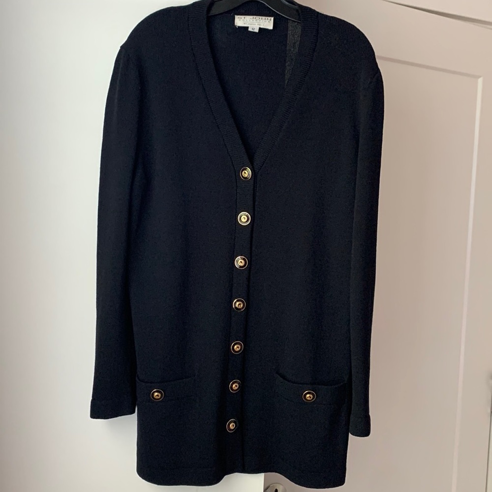 St. John collection by Marie Gray knit blazer size 12